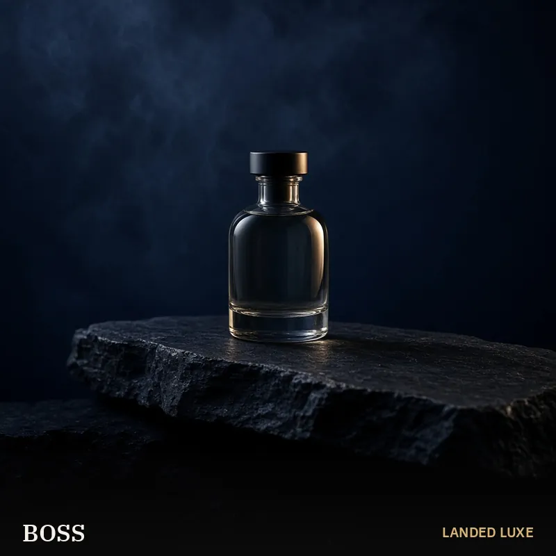 Illustrative scene for BOSS Bottled Night Eau de Toilette – not the actual product