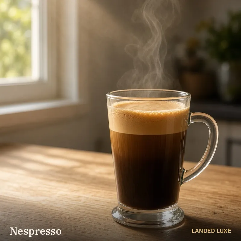 Illustrative scene for Nespresso Vertuo Pop Coffee Machine (Krups) – not the actual product