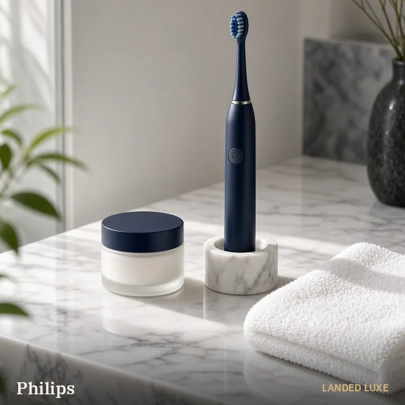 Illustrative scene for Philips Sonicare DiamondClean 9000 Special Edition – not the actual product