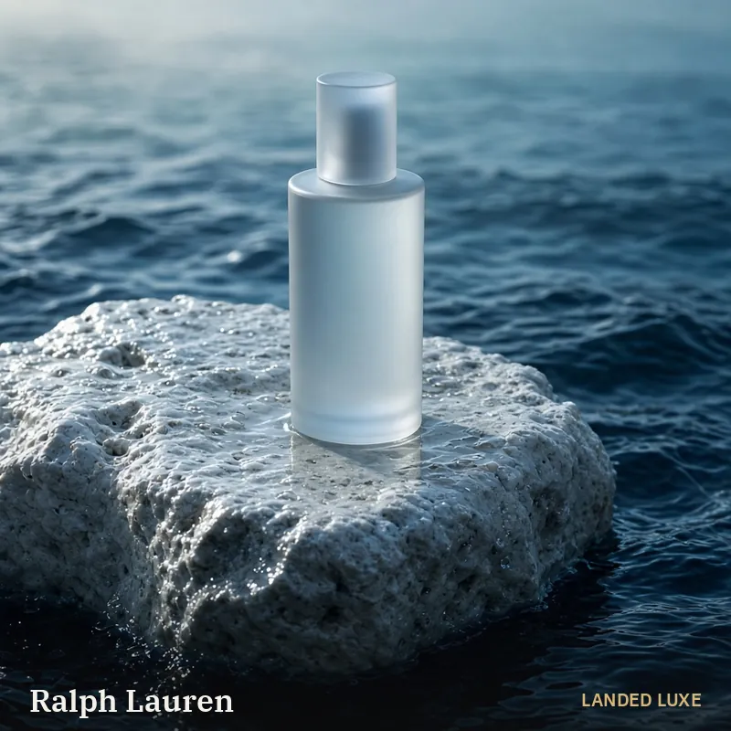 Illustrative scene for Ralph Lauren Polo Blue Eau de Toilette, 125ml – not the actual product